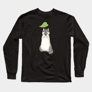 Cat with stalk Long Sleeve T-Shirt